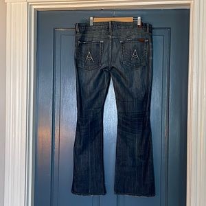 Vintage 7 For All Mankind A Pocket Flip Flop Jeans sz 32